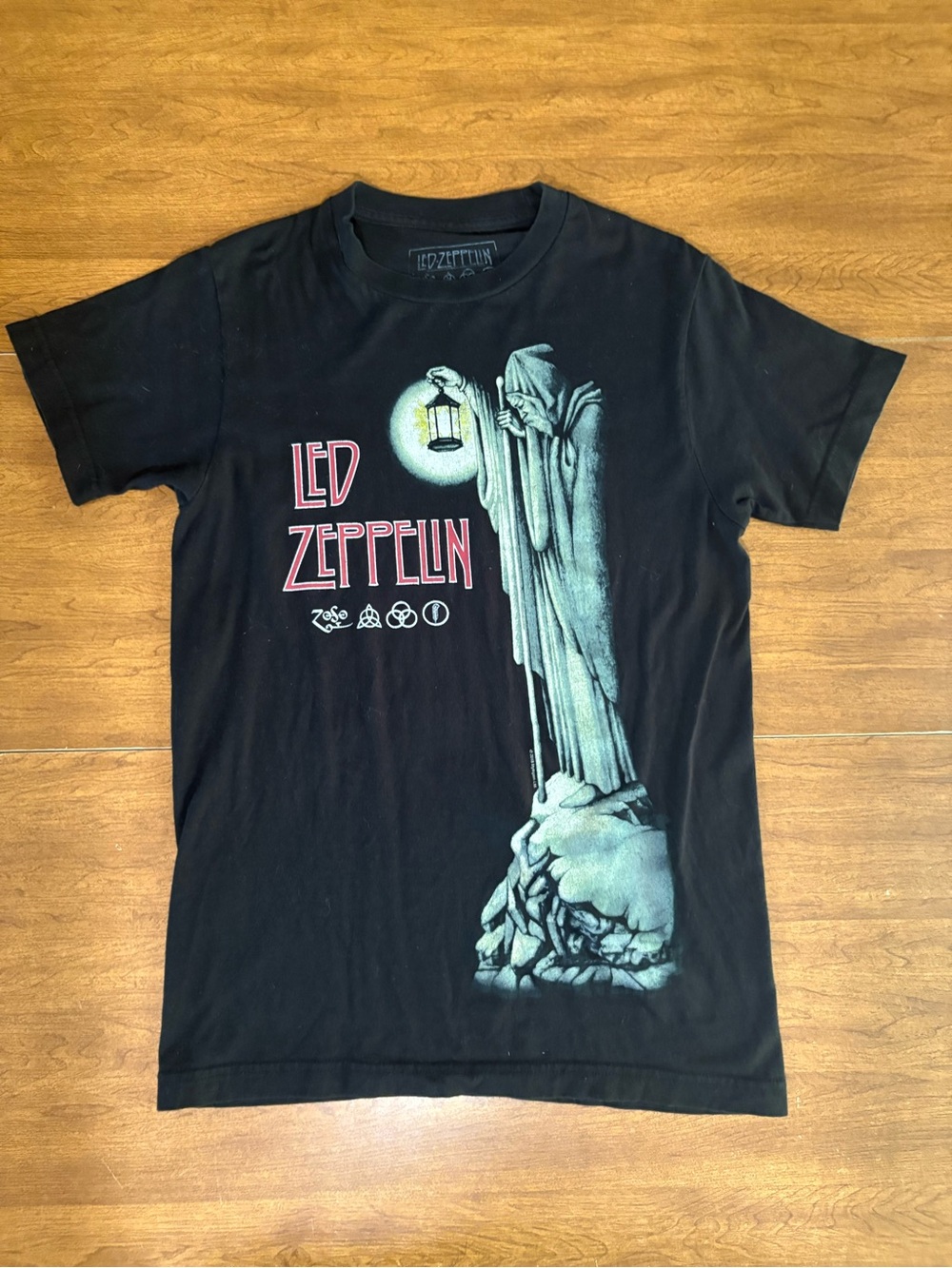 Black Graphic Band Tee - Men's Shirt